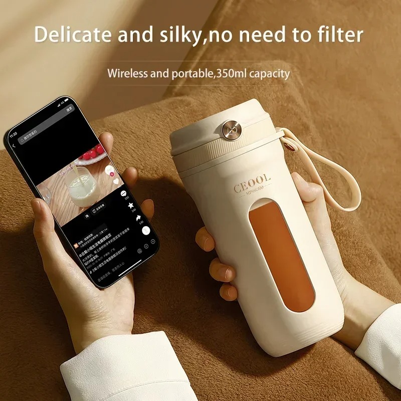 Portable Blender Usb Rechargeable - Портативный электрический блендер-соковыжималка 350 мл с