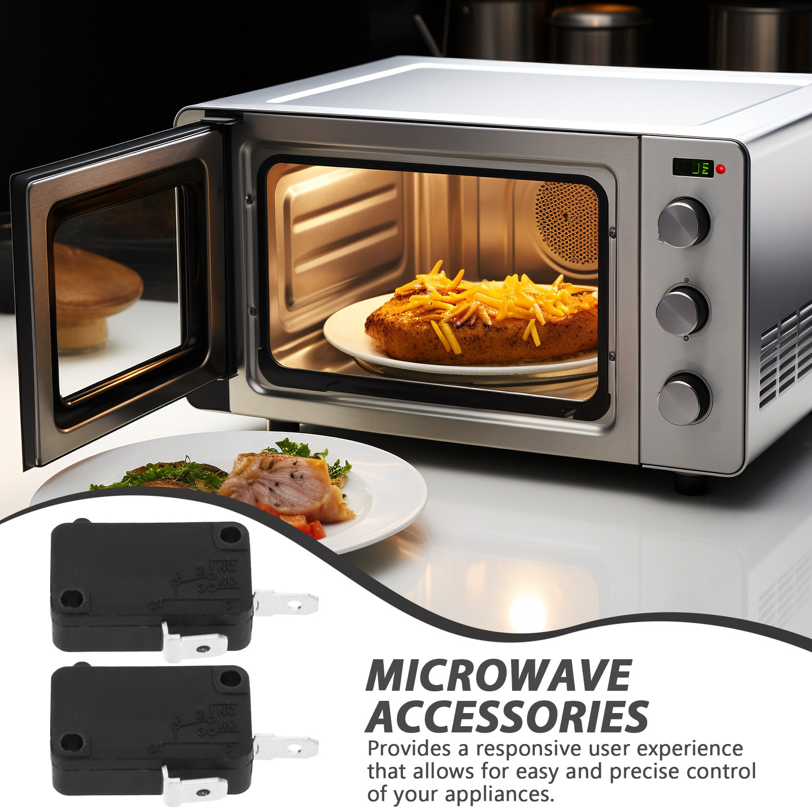 Home Appliances - 2 шт. микропереключателей с 2 контактами,