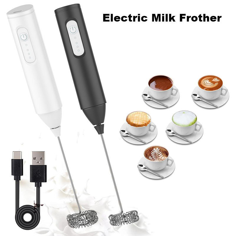 Portable Blender Usb Rechargeable - Беспроводной электрический вспениватель молока, USB мини-блендер,