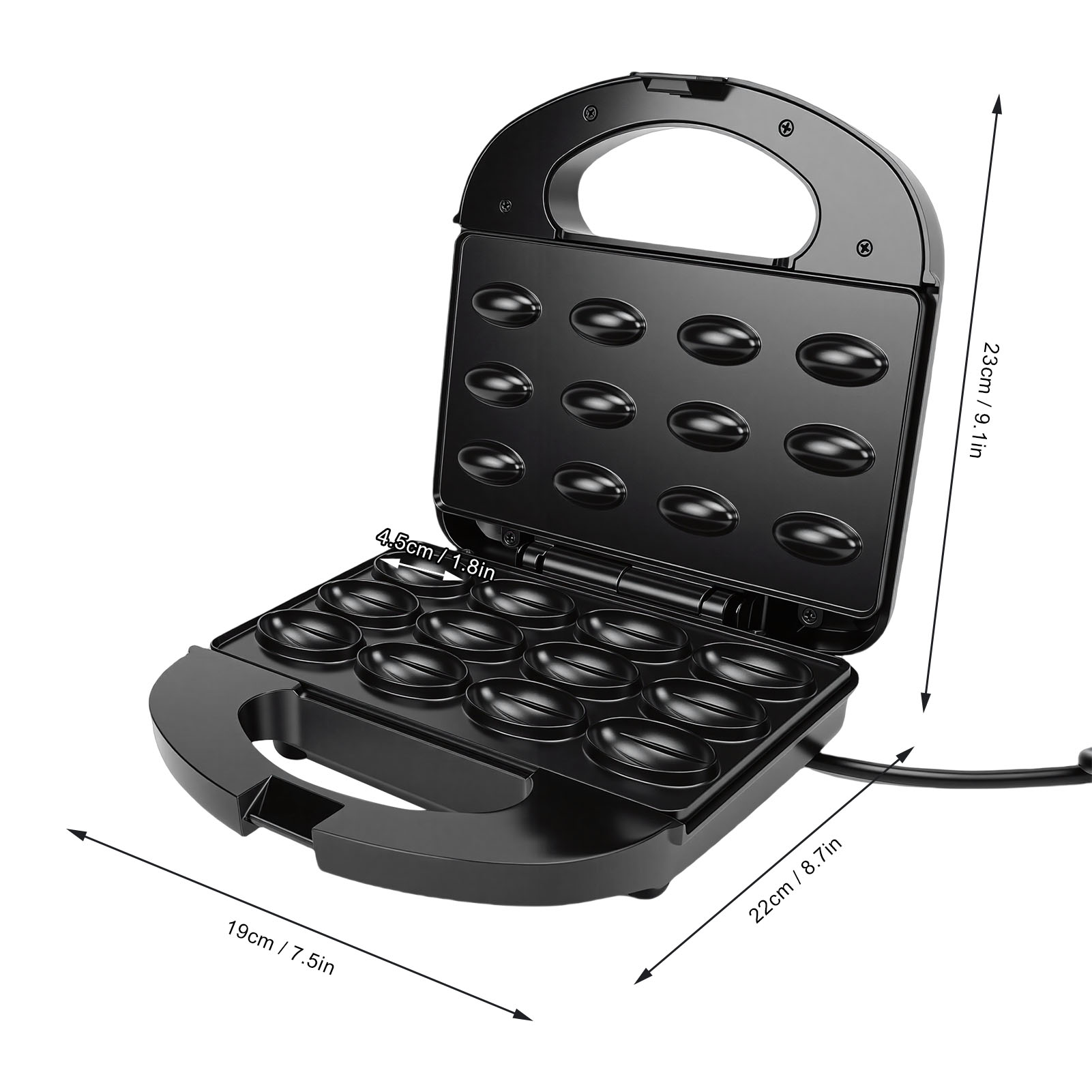 Электрическая форма для выпечк – обзор и цена Mini Waffle Maker Machine