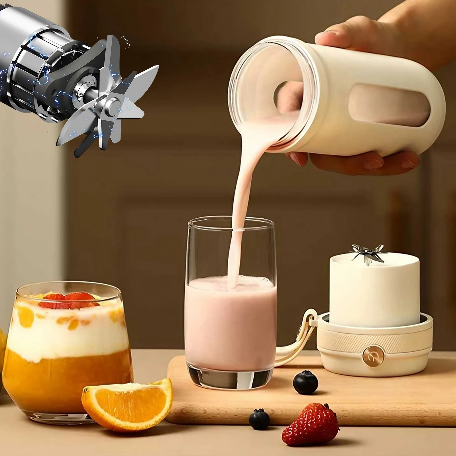 Портативная соковыжималка с US – обзор и цена Portable Blender Usb Rechargeable