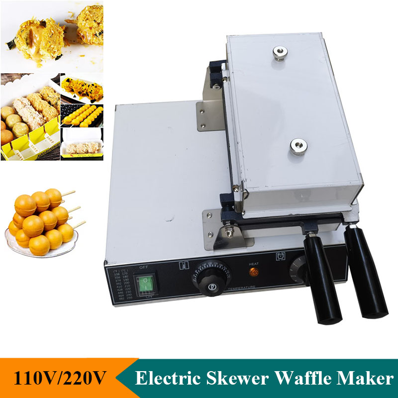 Электрическая вафельница-шашлы – обзор и цена Mini Waffle Maker Machine