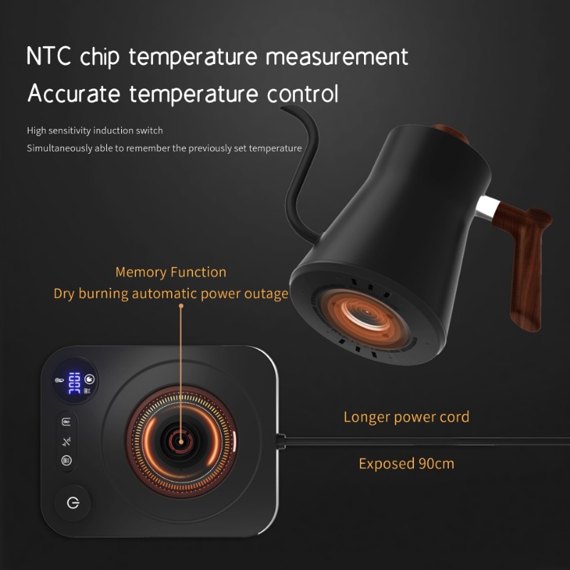 1200 Вт интеллектуальный элект – обзор и цена Electric Kettle Temperature Control