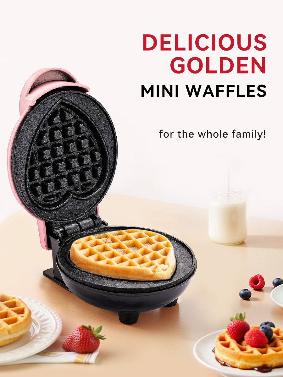 Мини-вафельница электрическая  – обзор и цена Mini Waffle Maker Machine