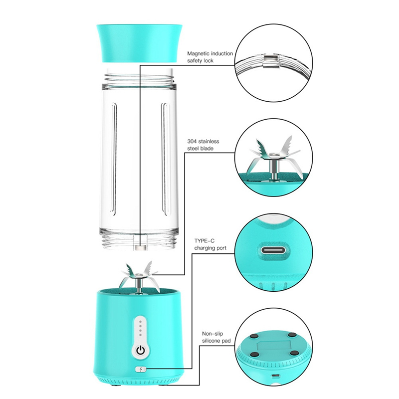 Портативный электрический блен – обзор и цена Portable Blender Usb Rechargeable